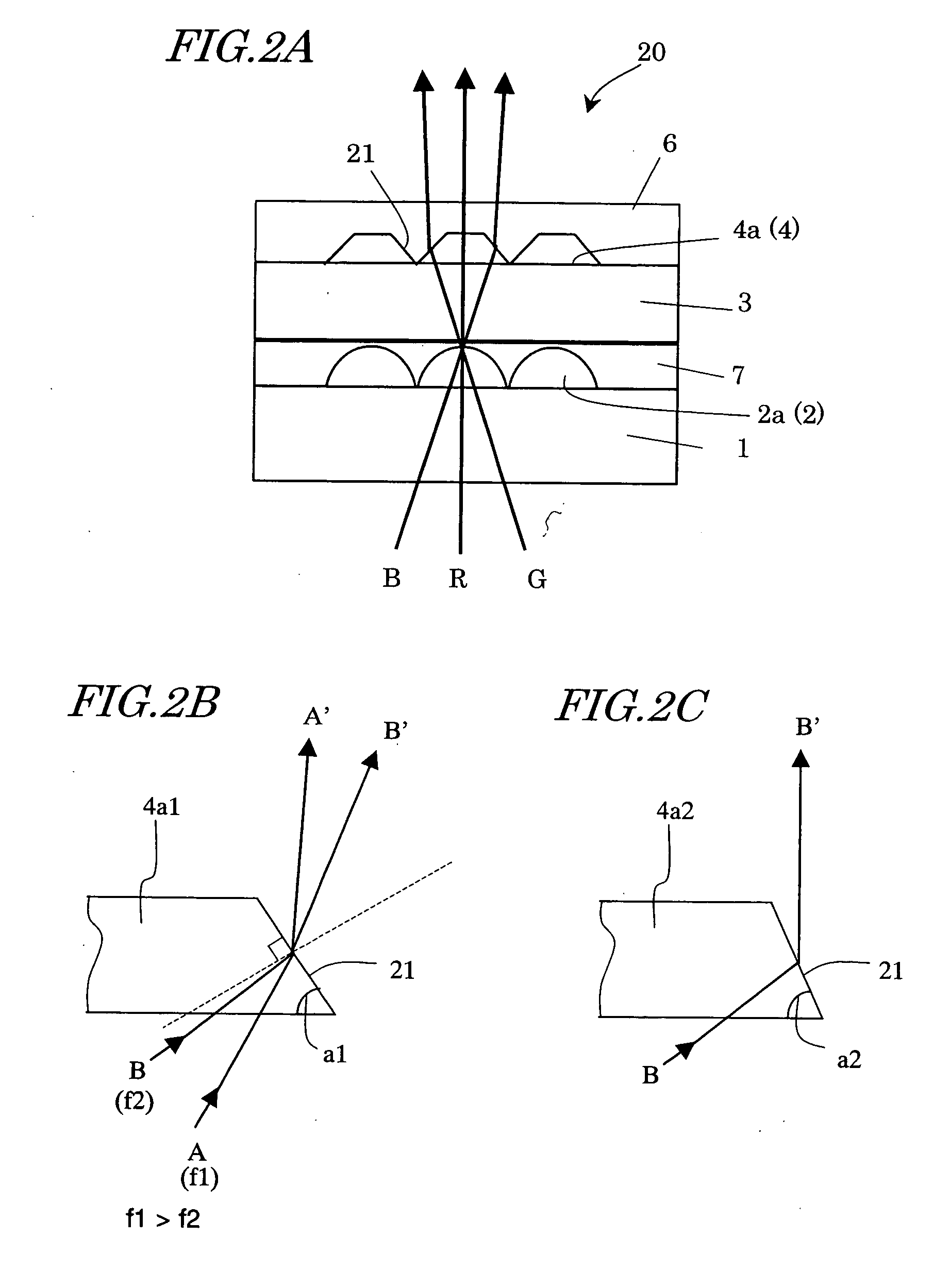 Dioptric element array substrate, image display device and image display apparatus