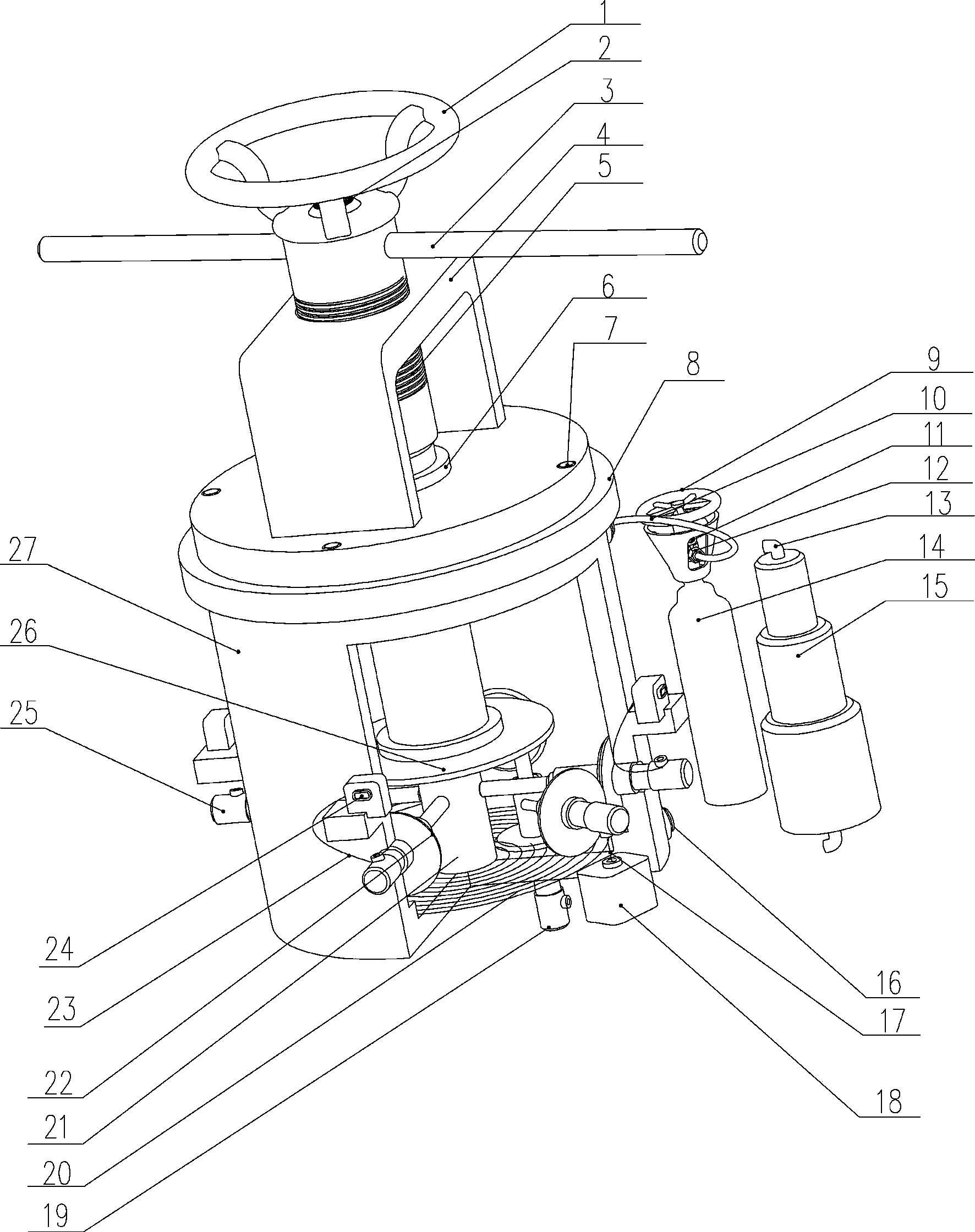 Airtight dynamic real-time liquid measuring instrument