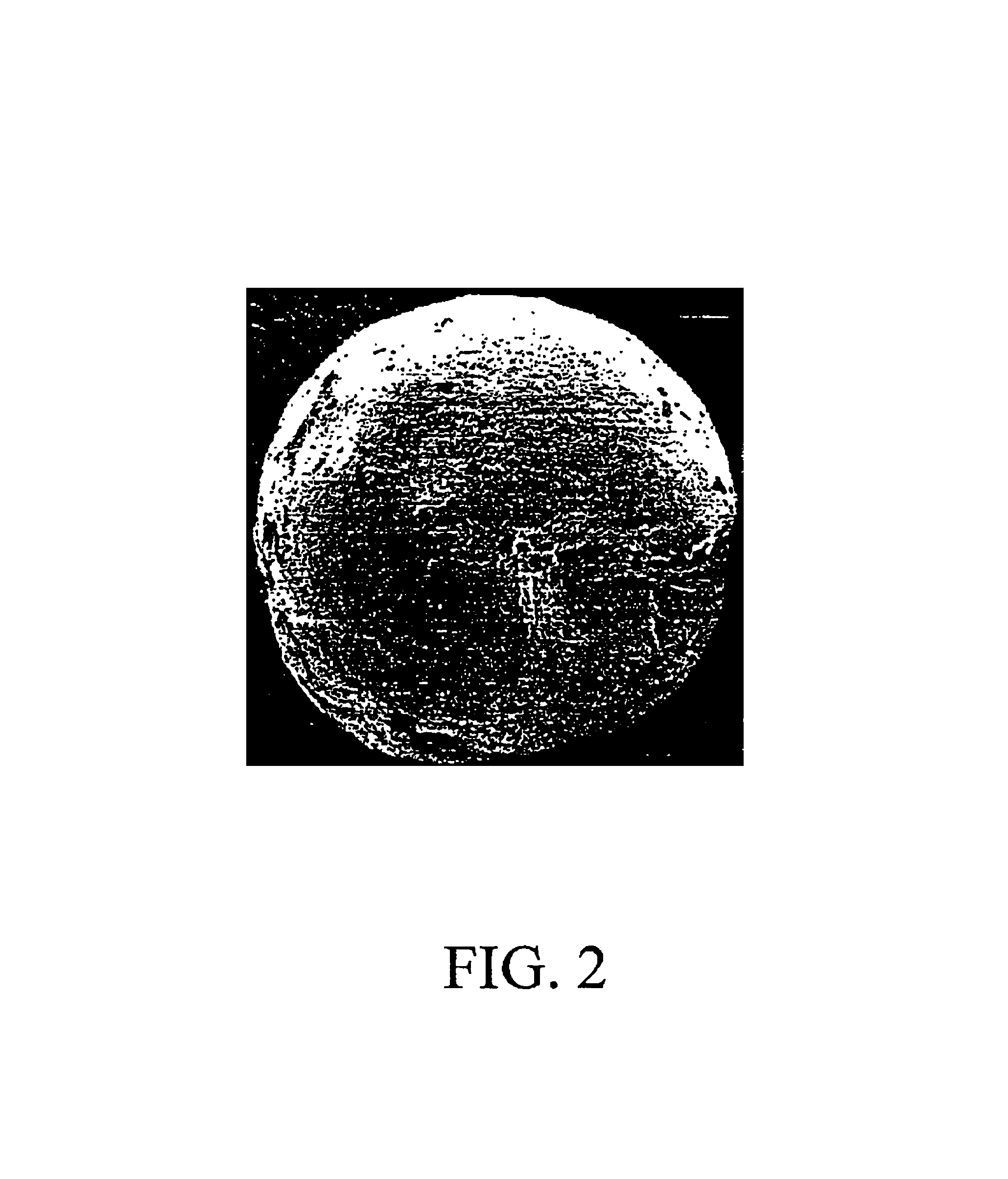 Process for producing granules for supporting surfactant