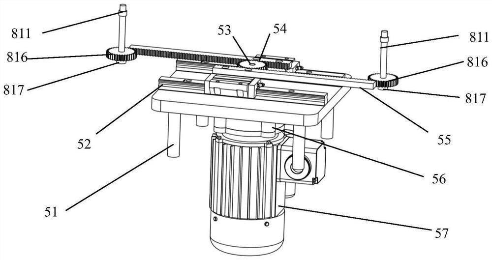 Turntable type automatic bearing cleaning production line that can be used for mixed production