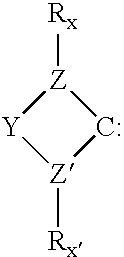 Carbene donor-modified Ziegler-Natta catalysts