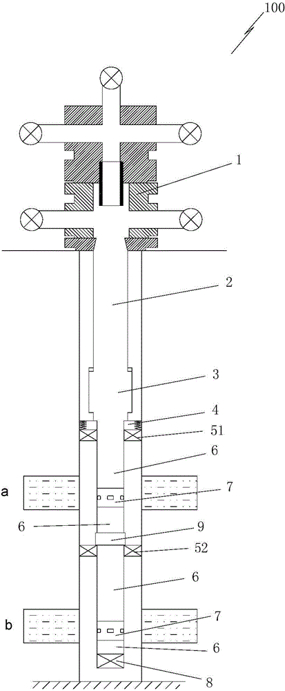 Hollow layering steam injecting system