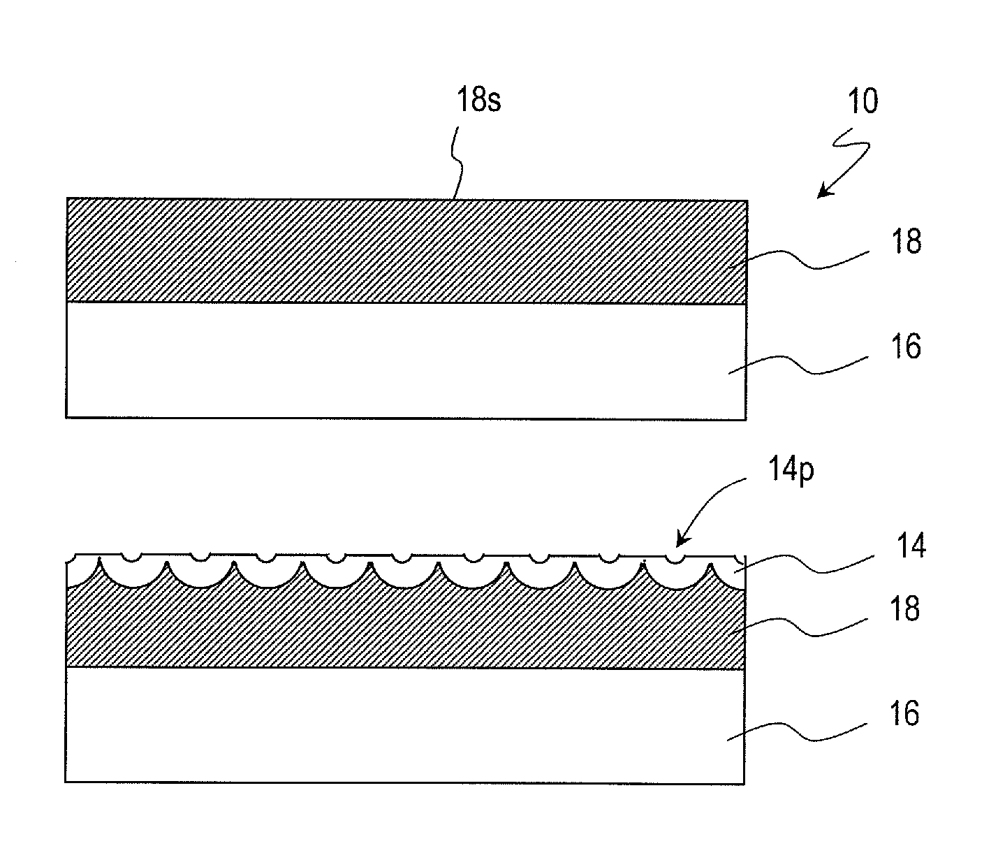 Mold and production method for same, and Anti-reflection film