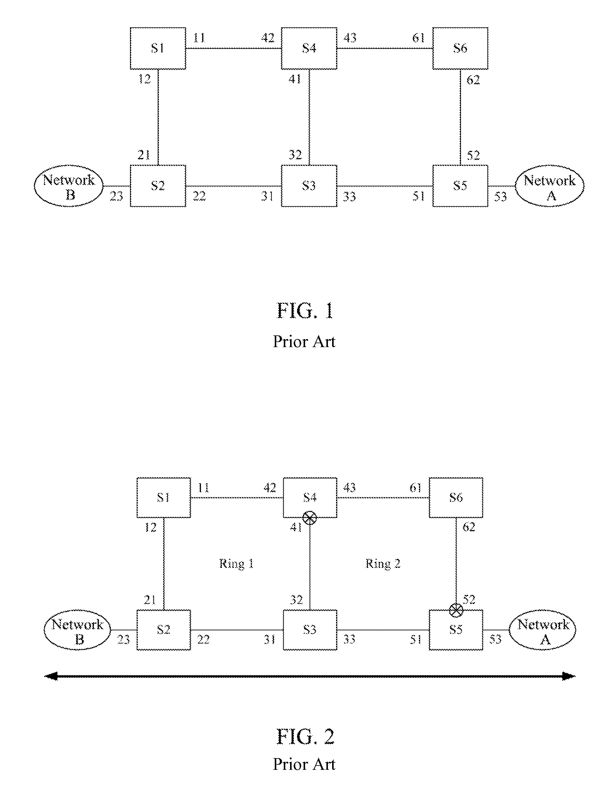 Topology management method of ether multi-ring network, and system thereof