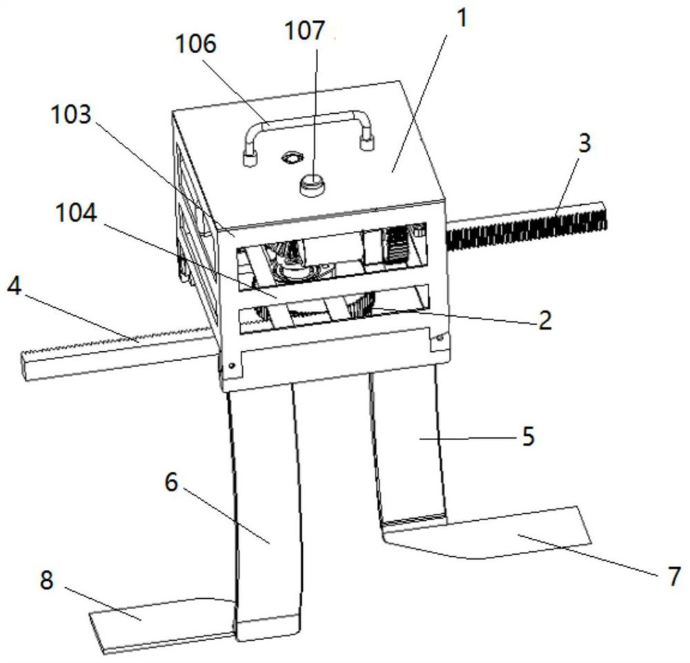 A kind of pineapple picking machine