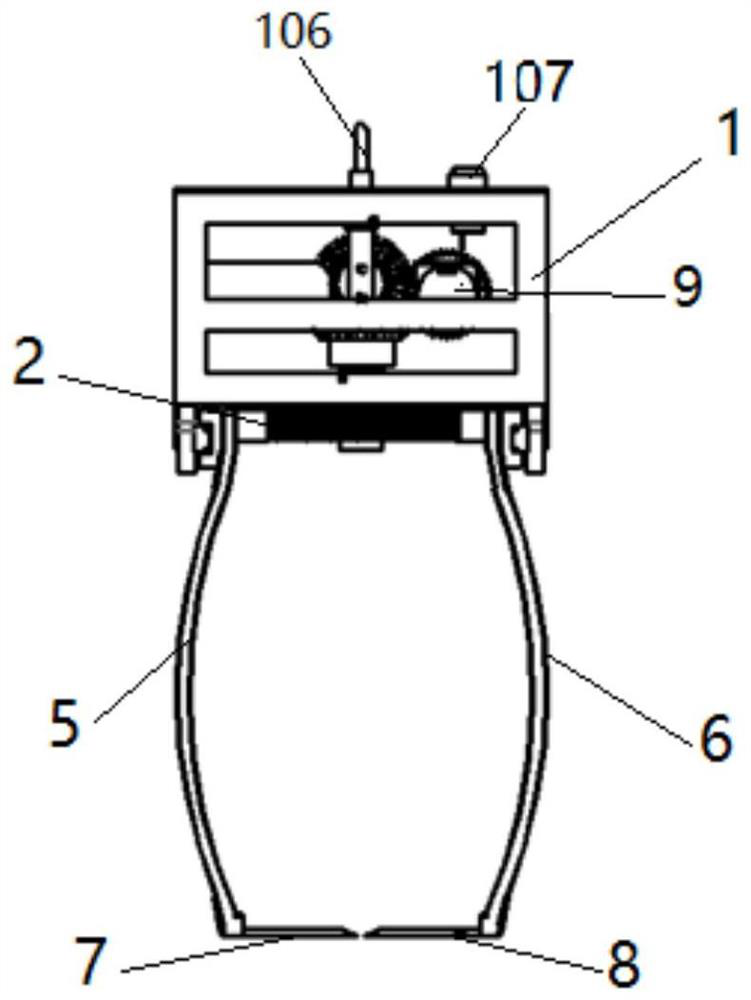 A kind of pineapple picking machine