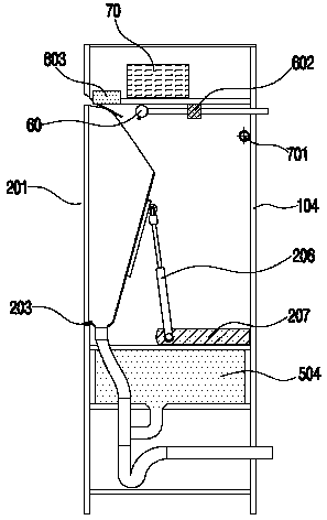 Folding-and-unfolding type water-saving and sterilizing crapping-and-peeing use system