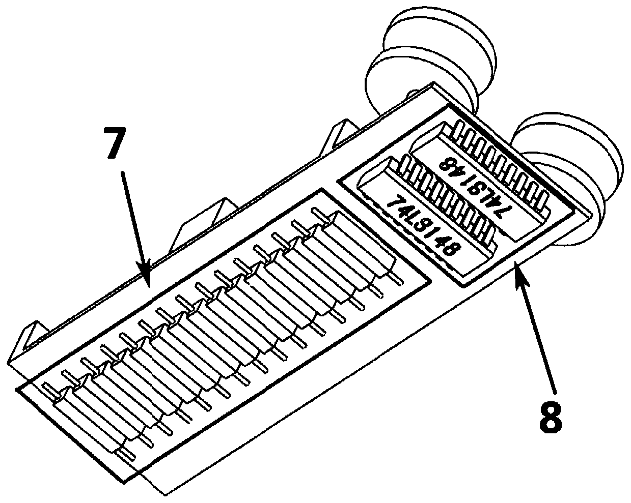 Waterproof cable tension sensor and inspection platform