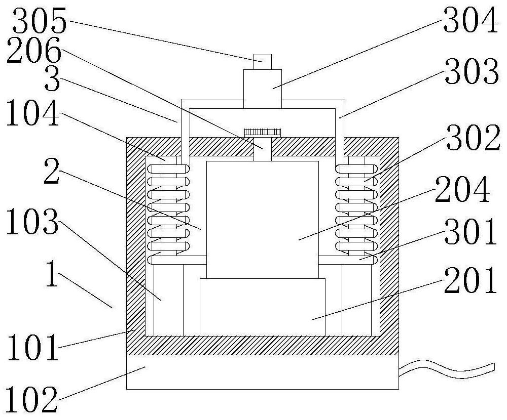 Steam generating device based on energy-saving and environment-friendly technology and key structure of steam generating device