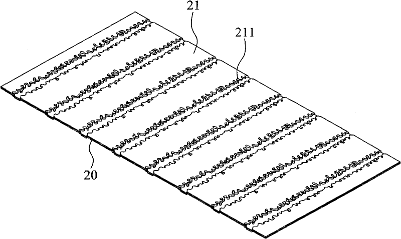 Manufacturing method and structure of embossed release paper