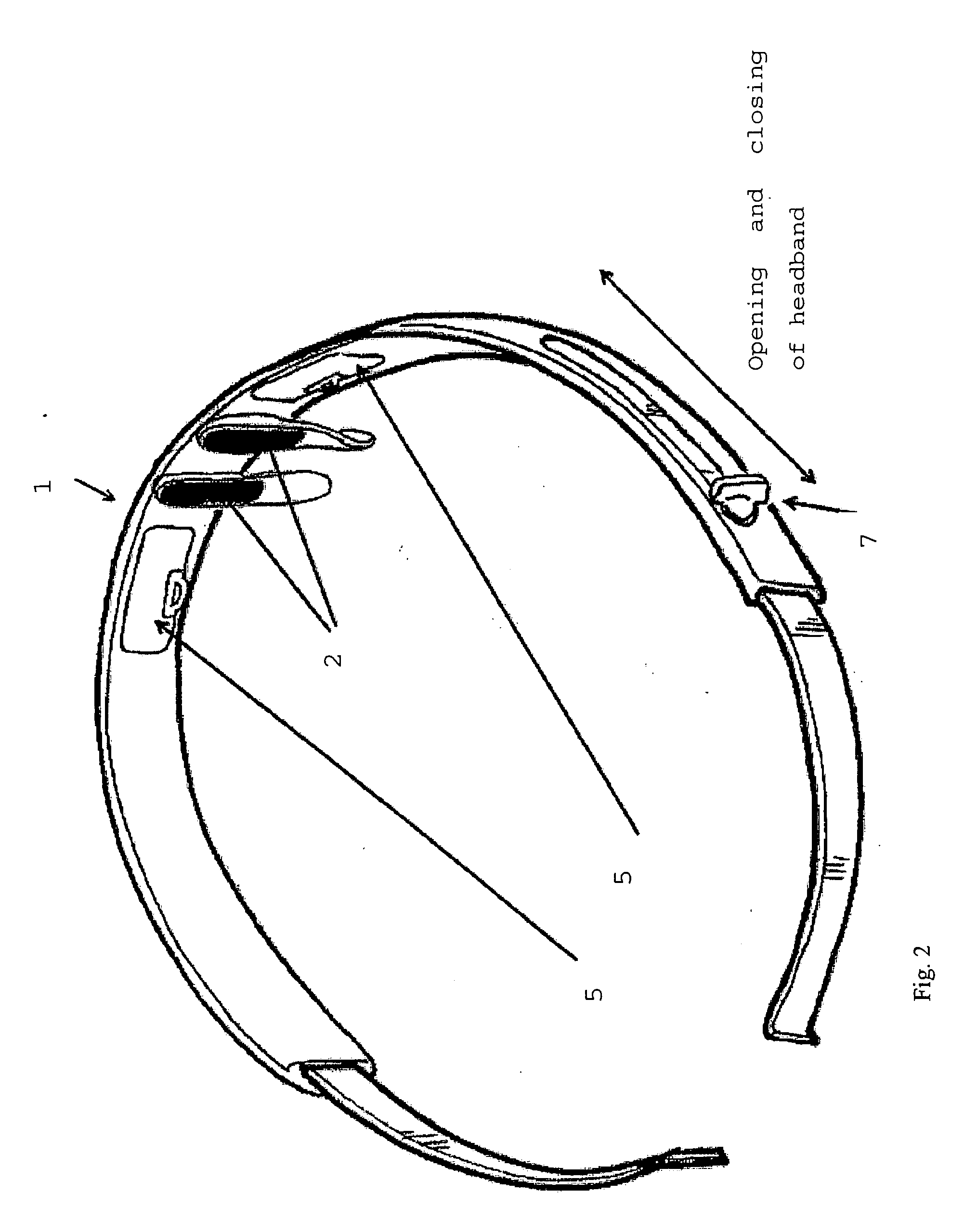 Apparatus For Electro-Inhibition Of Facial Muscles