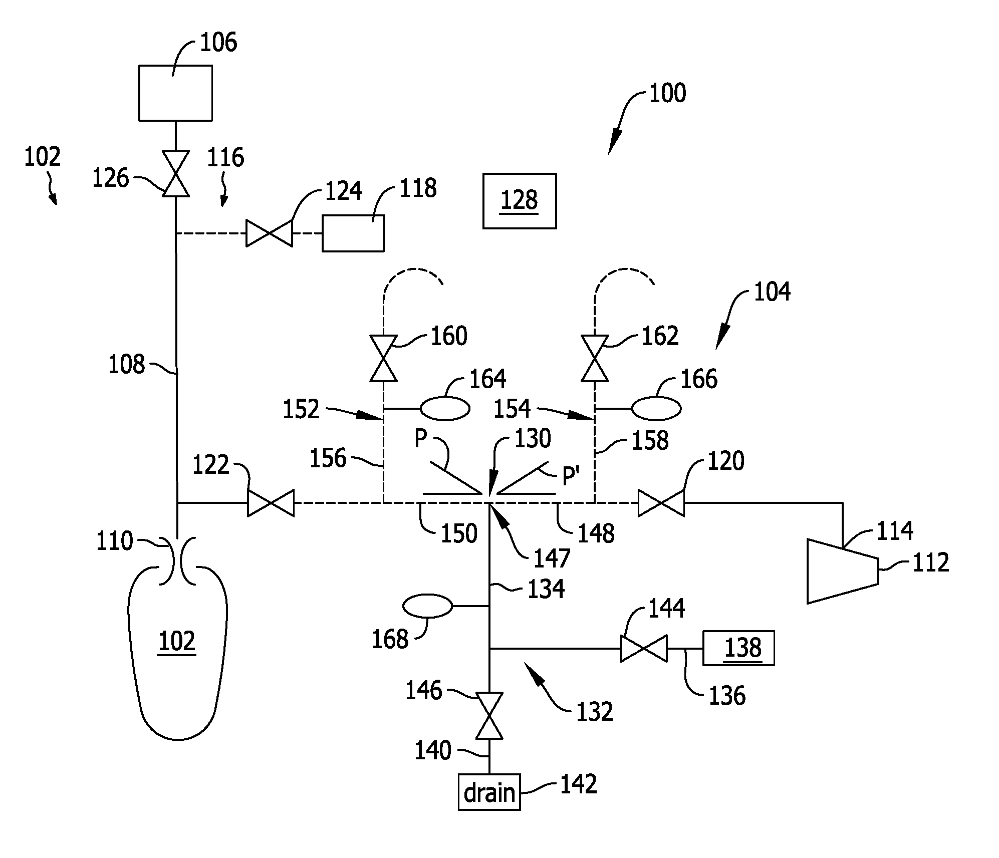 Method and system for a gas turbine engine purge circuit water injection
