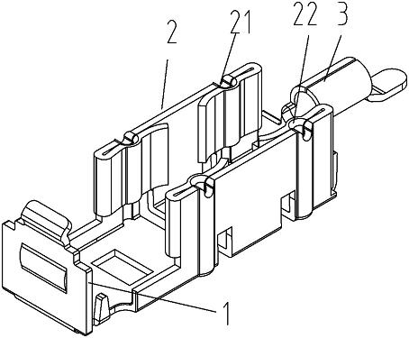 Connector assembly of solar photovoltaic cell junction box
