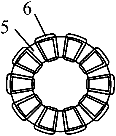 Exhaust gas turbine-driven reluctance motor