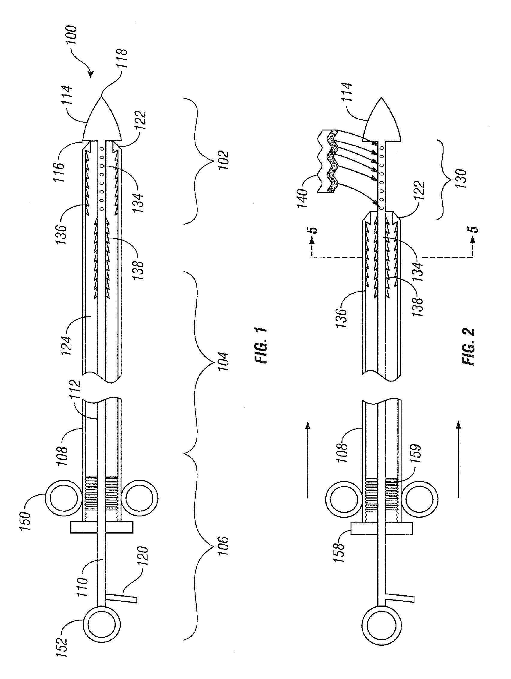 Multiple biopsy collection device