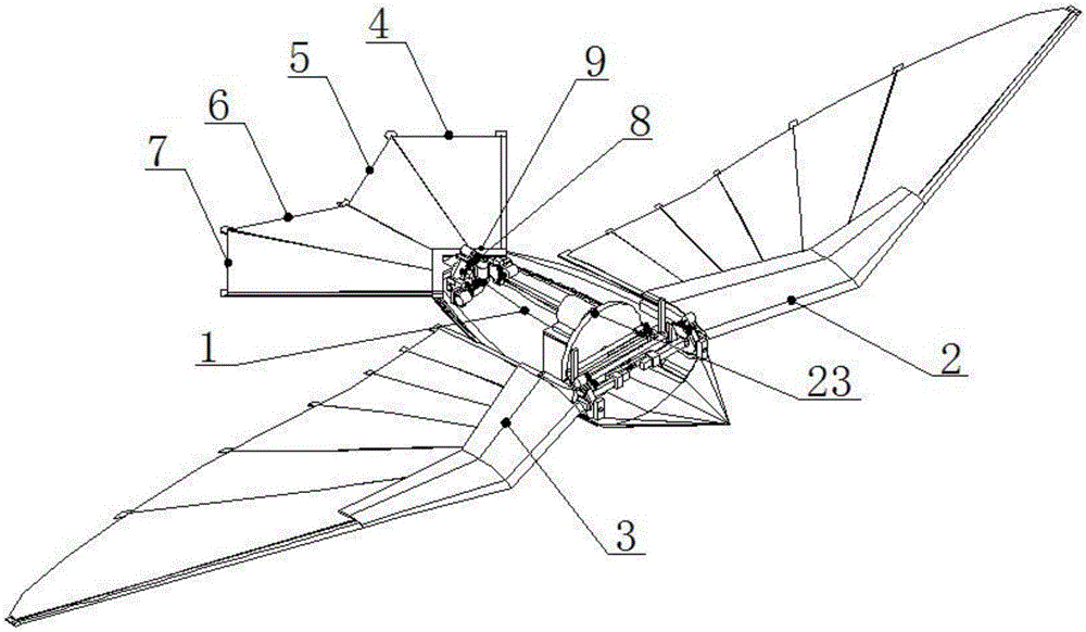 Ornithopter with elastic wings