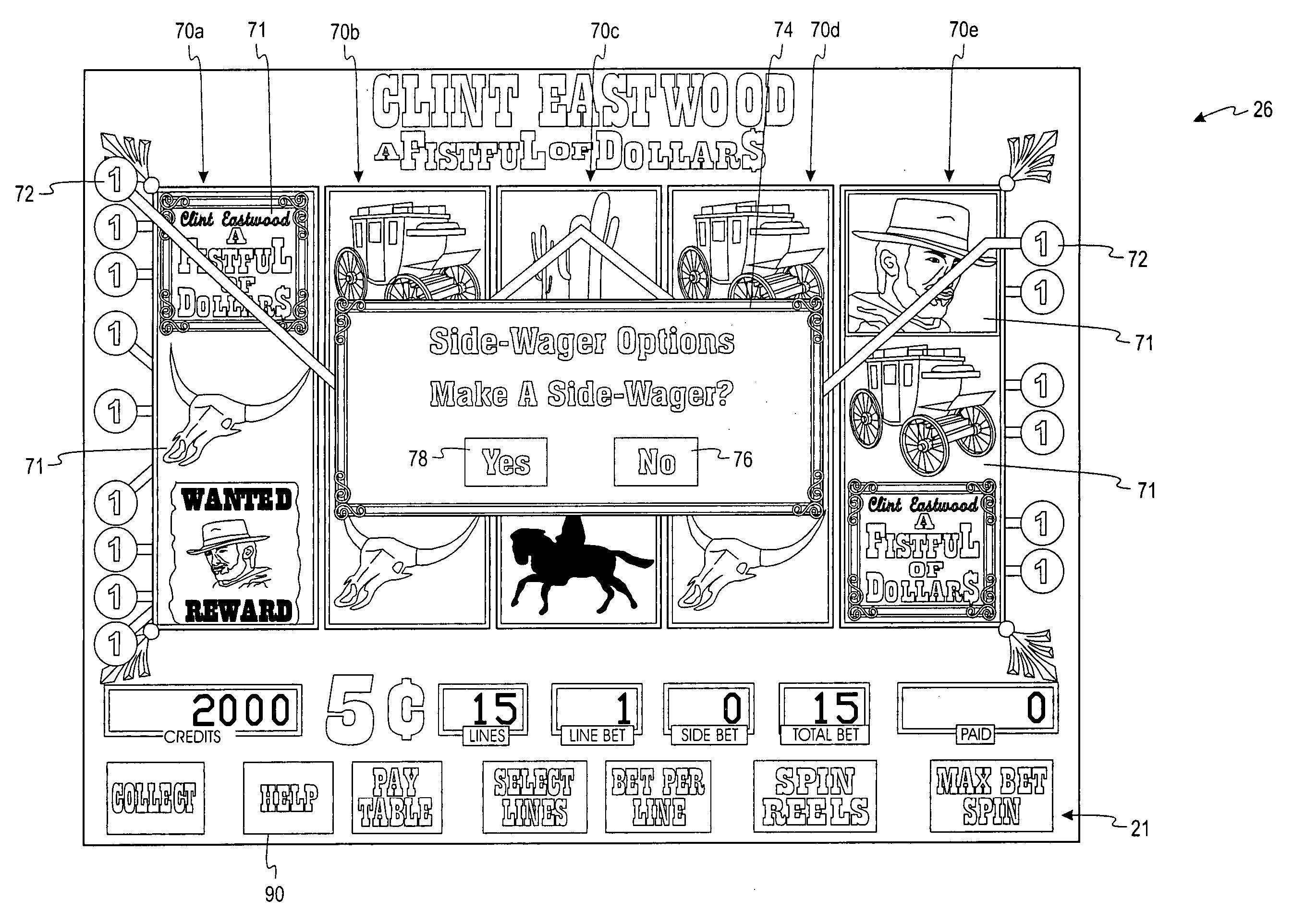 Wagering game with player-determined symbol function