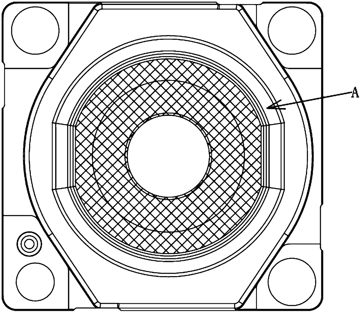 Film structure and lens barrel including same