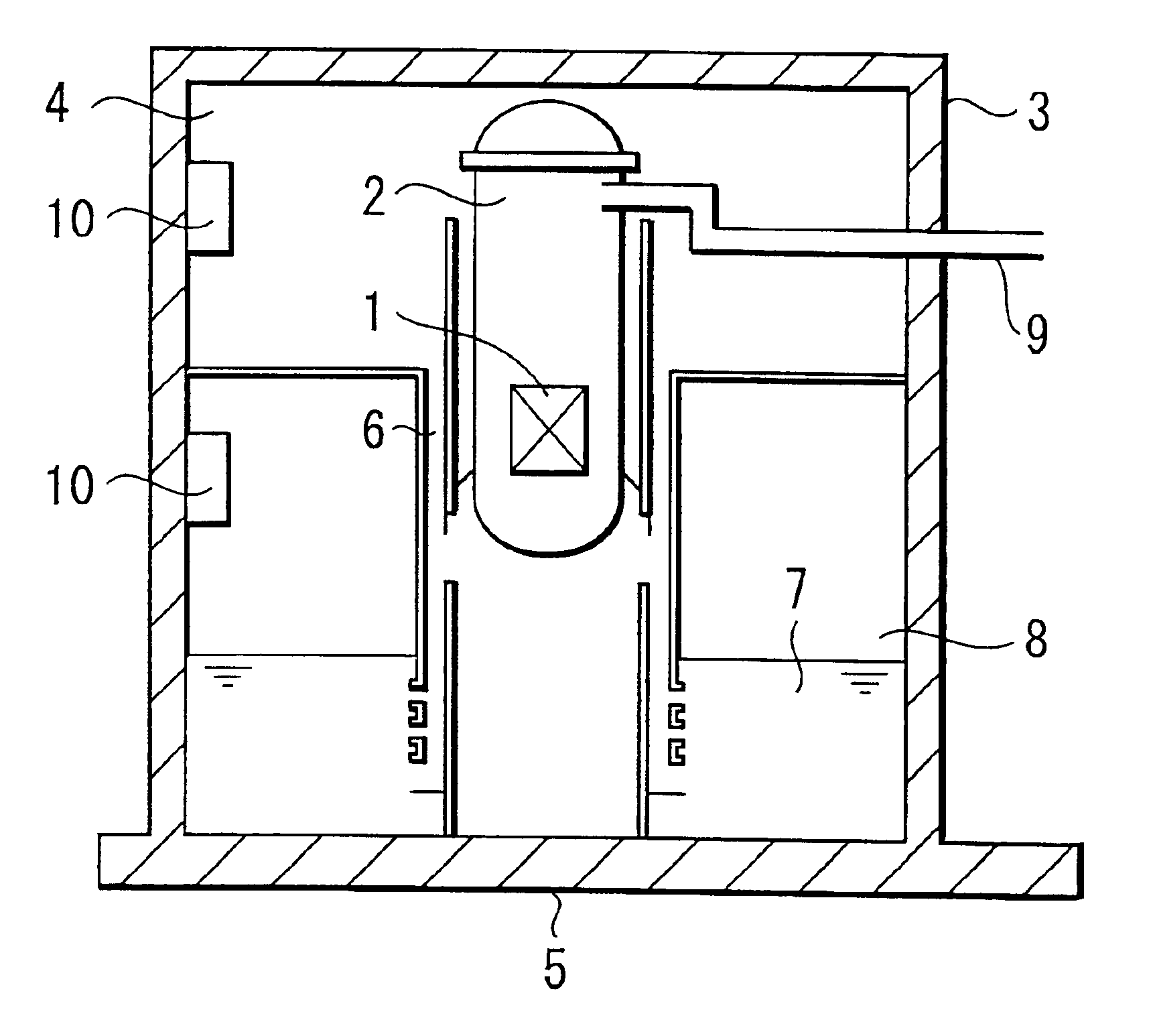 Hydrogen removing apparatus