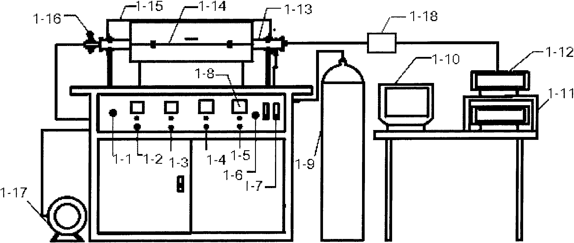 Device for testing metal melt electrical resistivity and testing method therefor