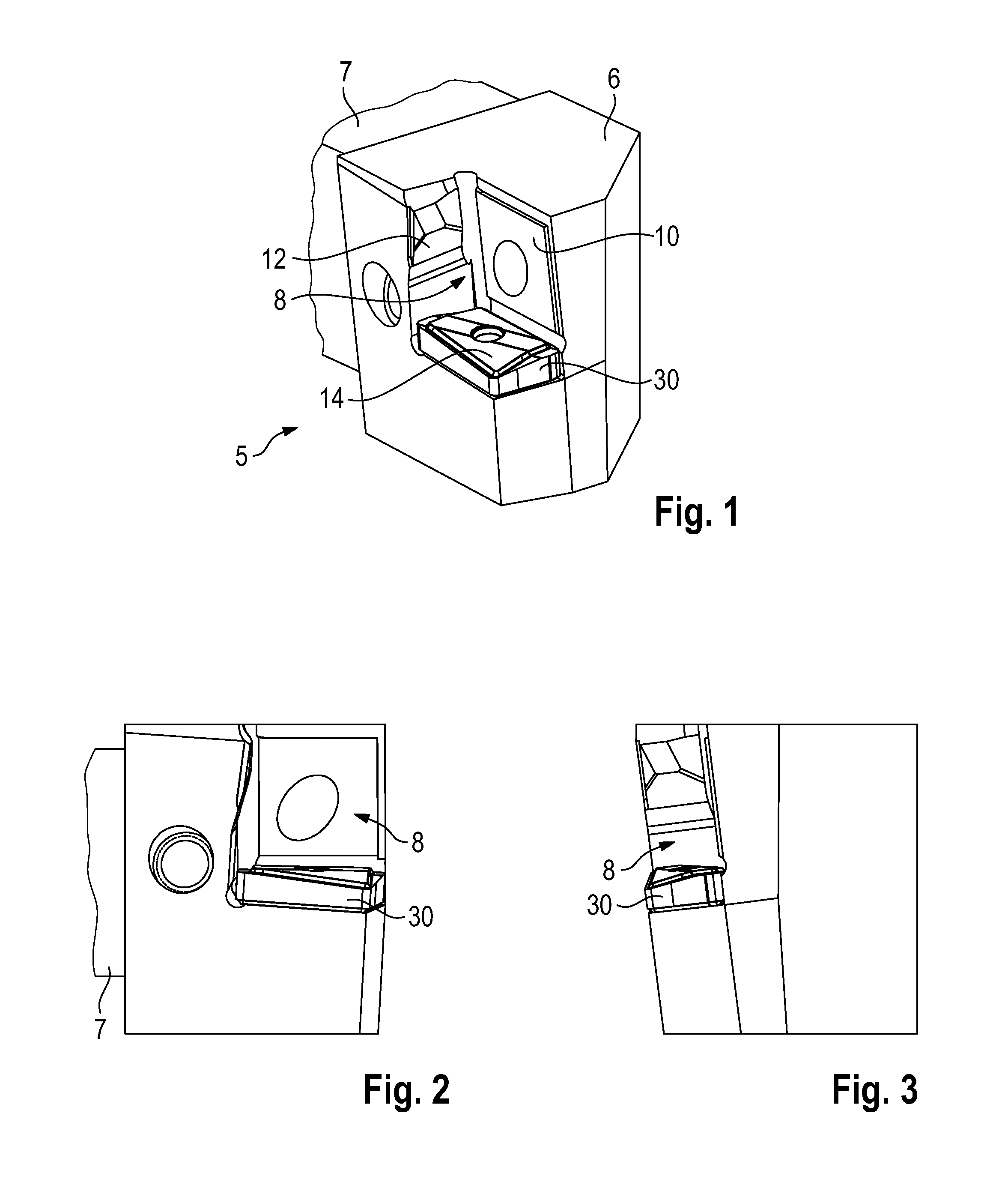 Tool holder for tangential cutting insert