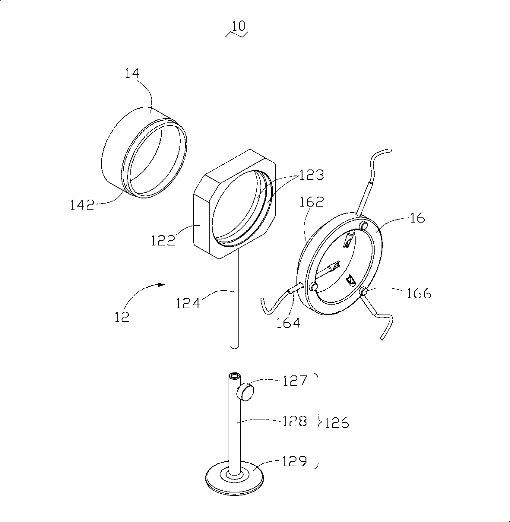 Apparatus for measuring air quantity of computer fan