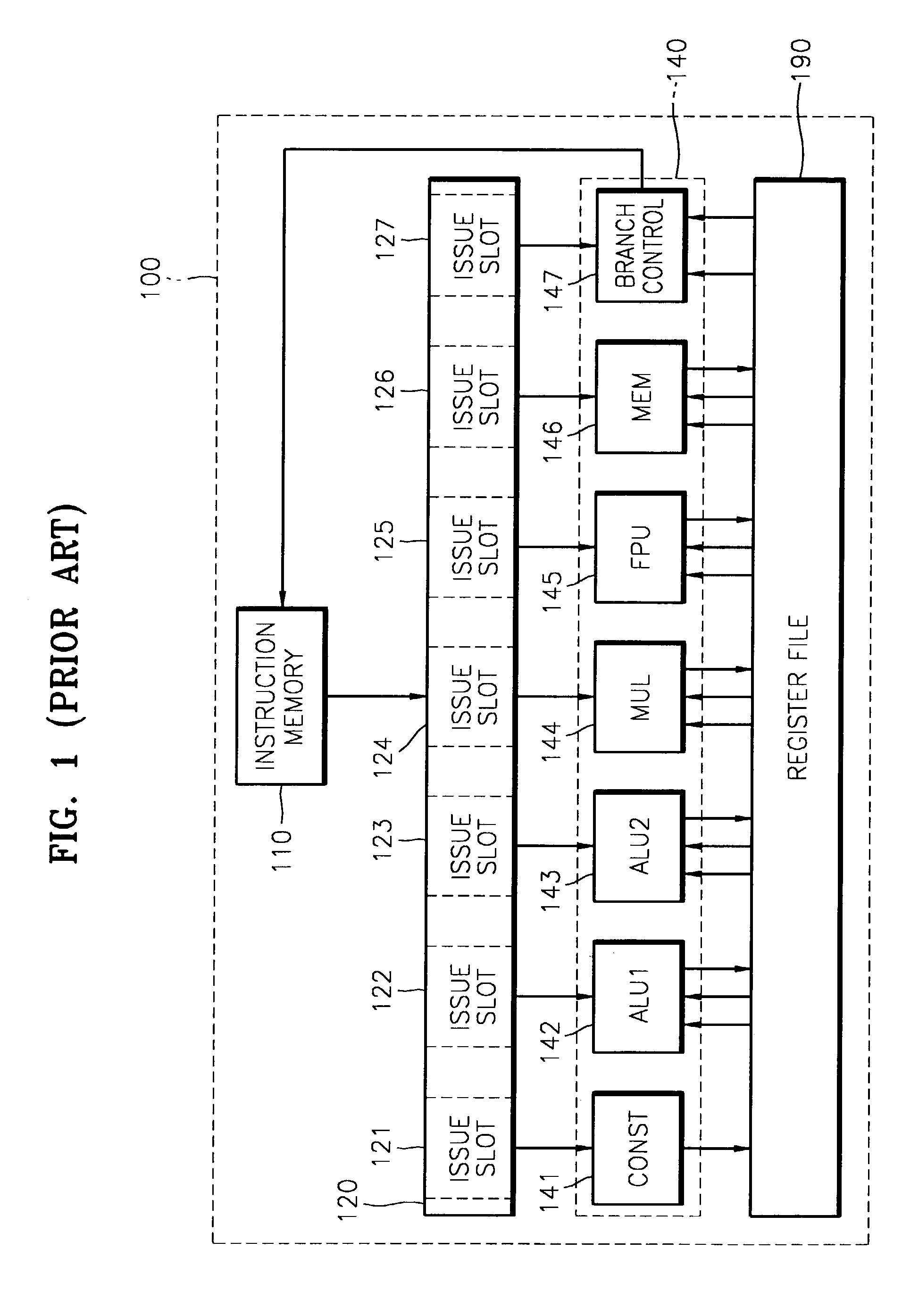 Apparatus and method for dispatching very long instruction word having variable length