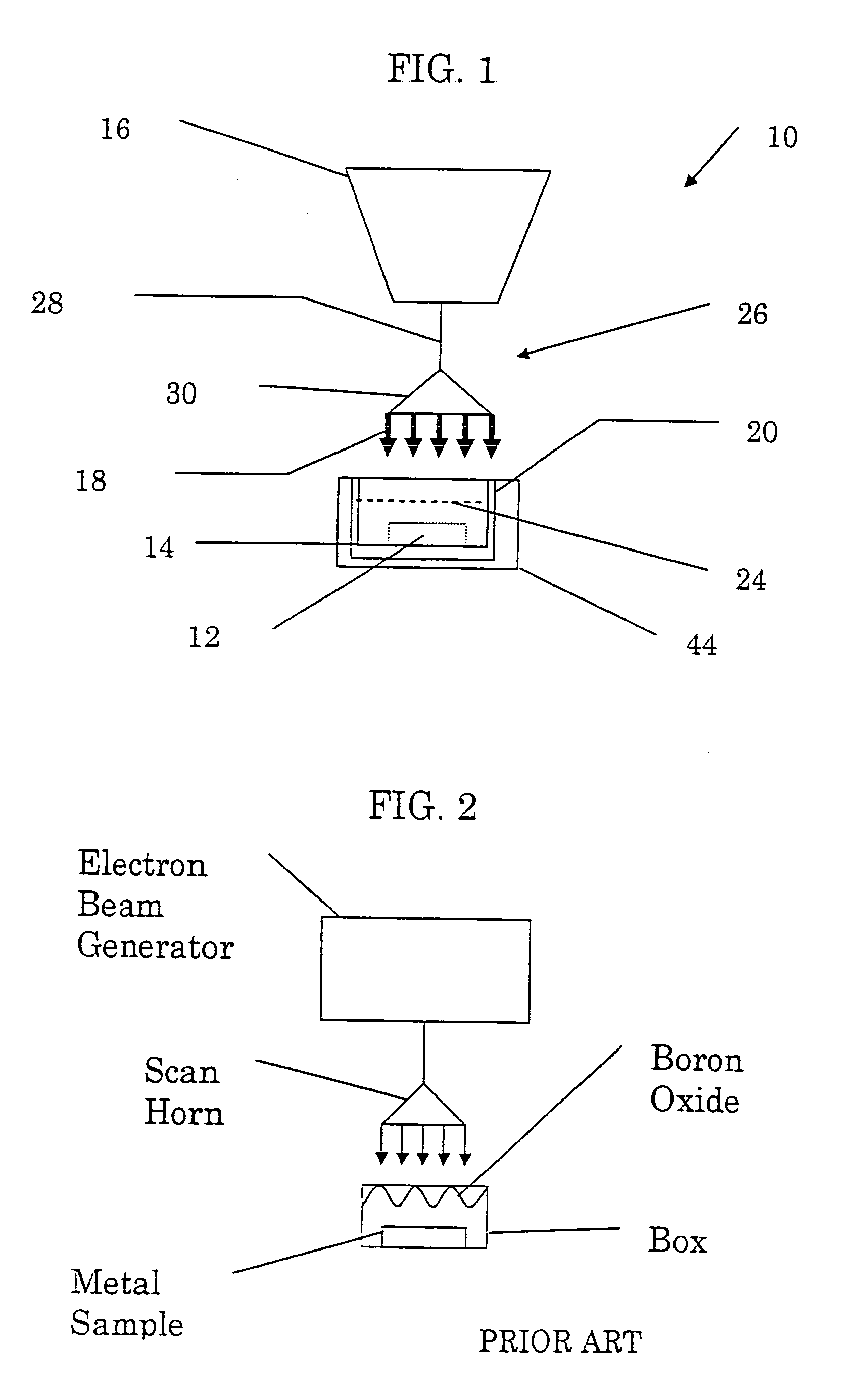 Apparatus and method using fractionated irradiation to harden metal