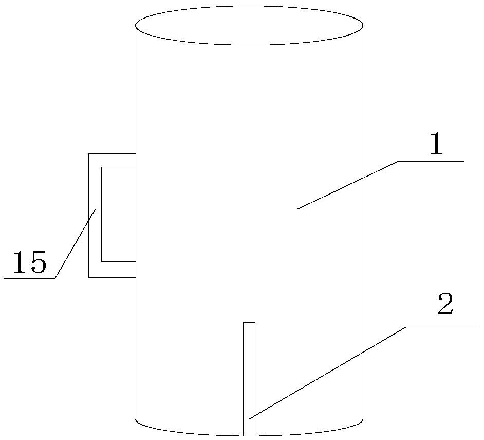 Heat insulation device for water cup based on threaded electrode power supply