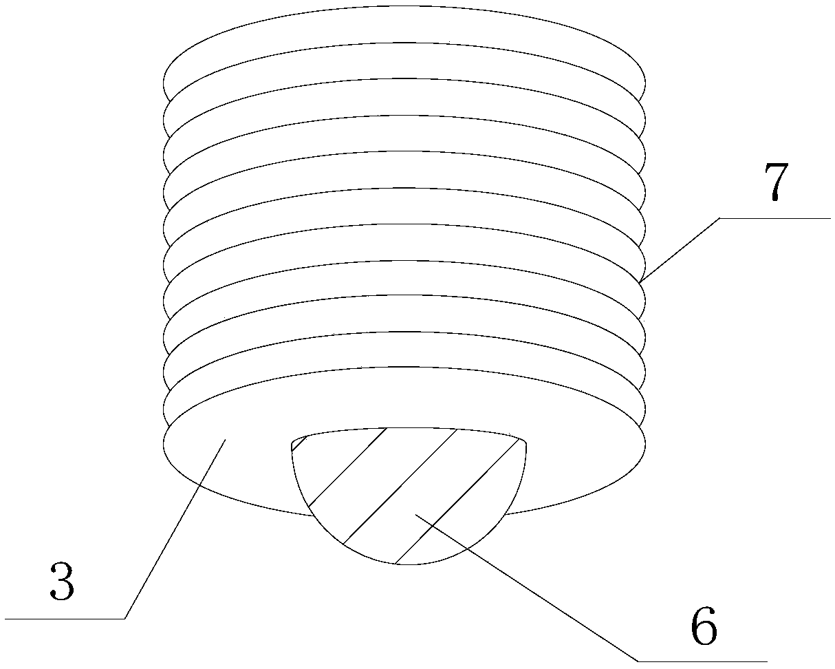 Heat insulation device for water cup based on threaded electrode power supply