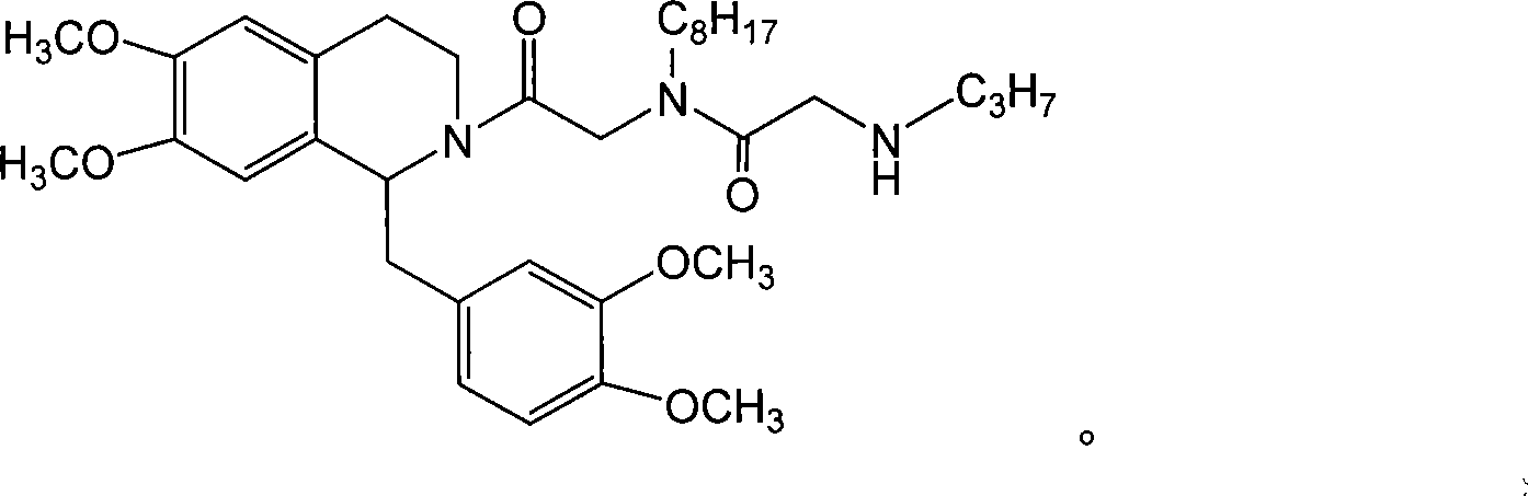 Tetrahydrochysene isoquinoline derivant, its producing method and uses of the same