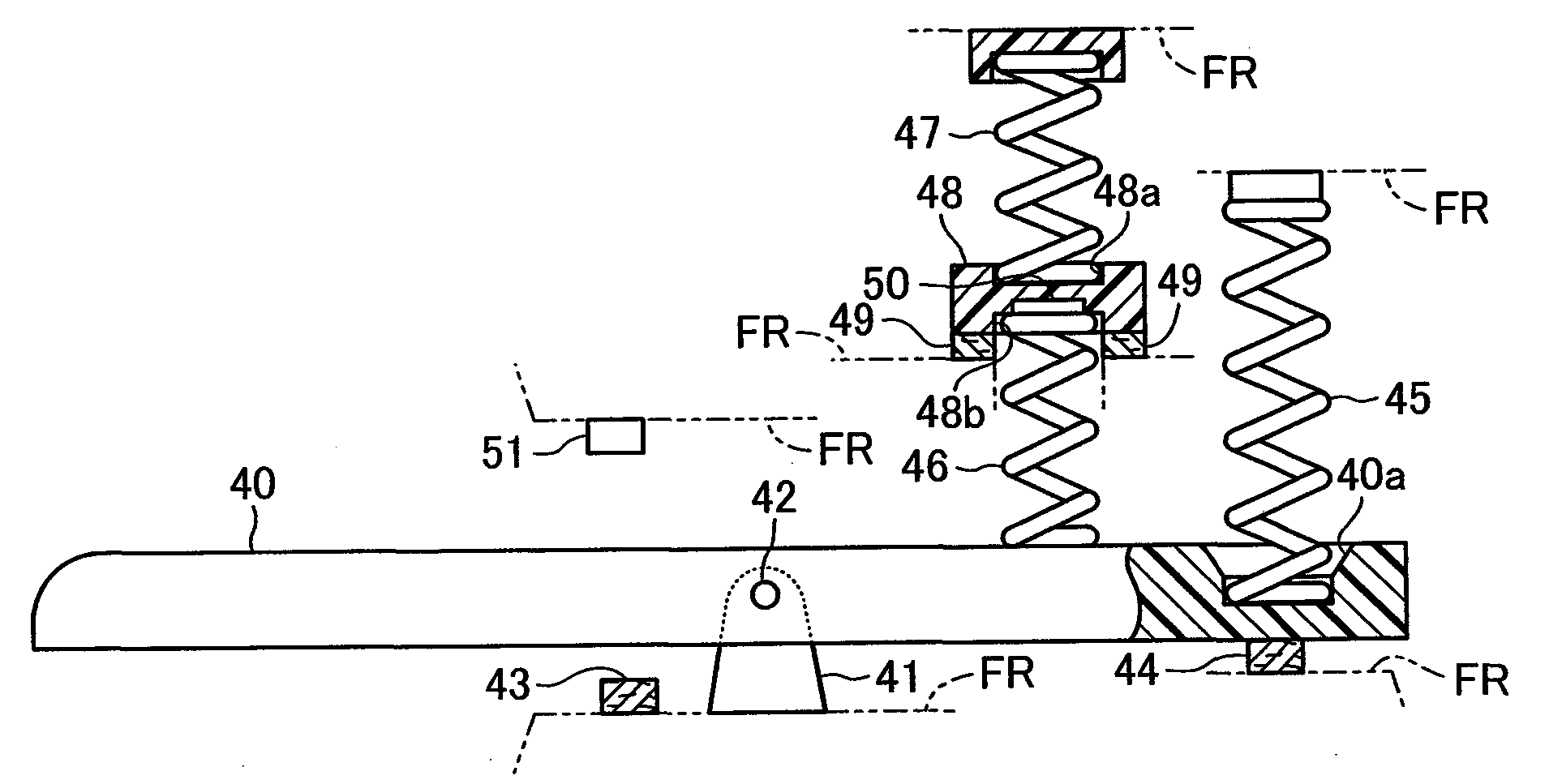 Pedal apparatus of electronic musical instrument