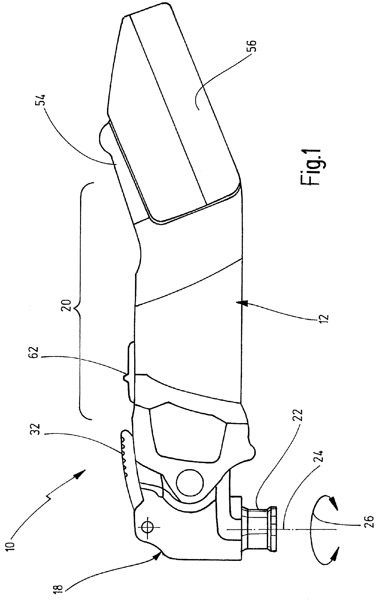 Hand tool comprising vibration damping elements