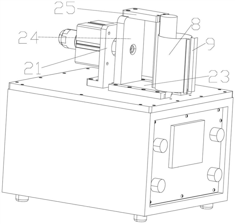 Bending machine and bending method of baking cup mat steel sheet