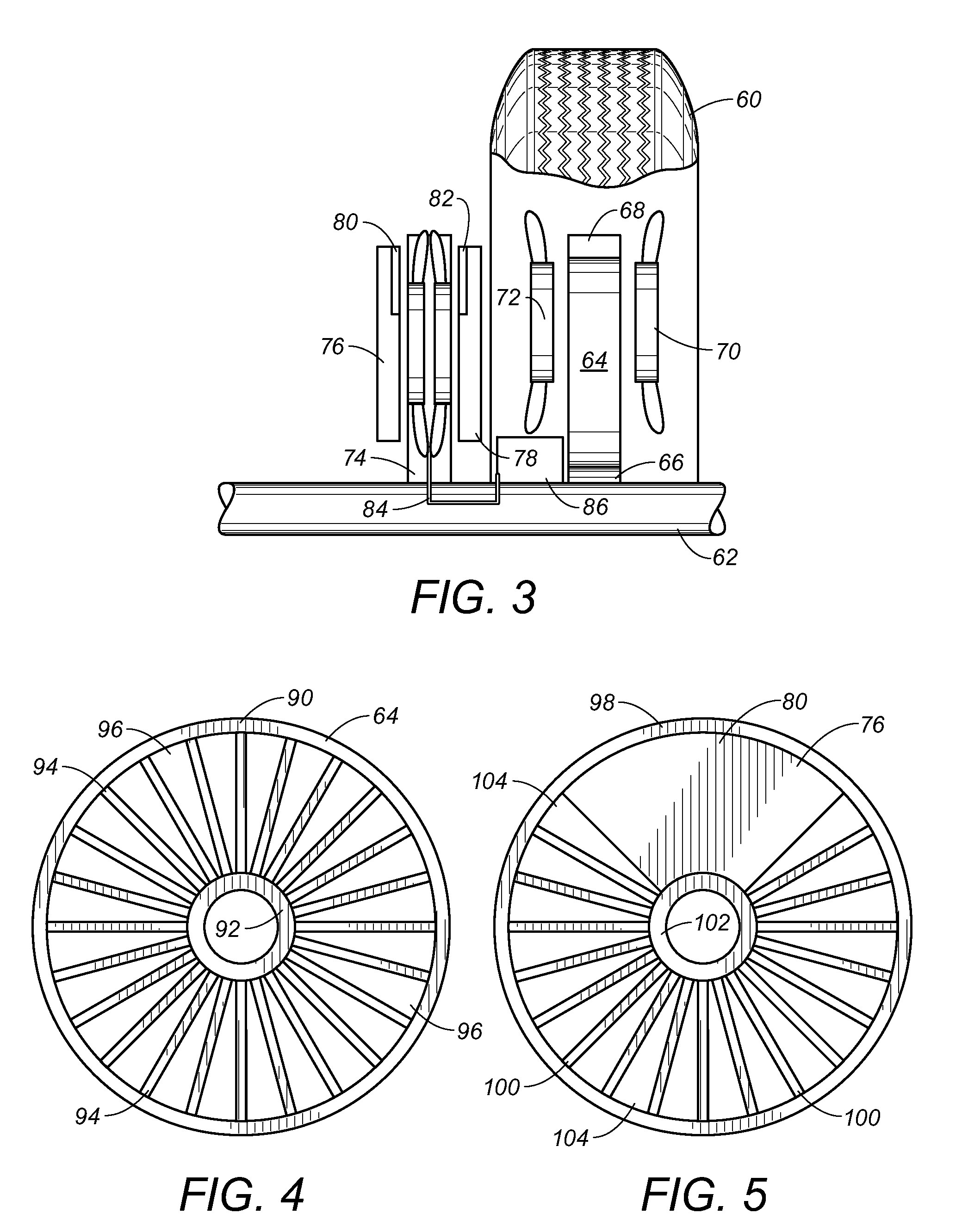 Energy recoverable wheel motor