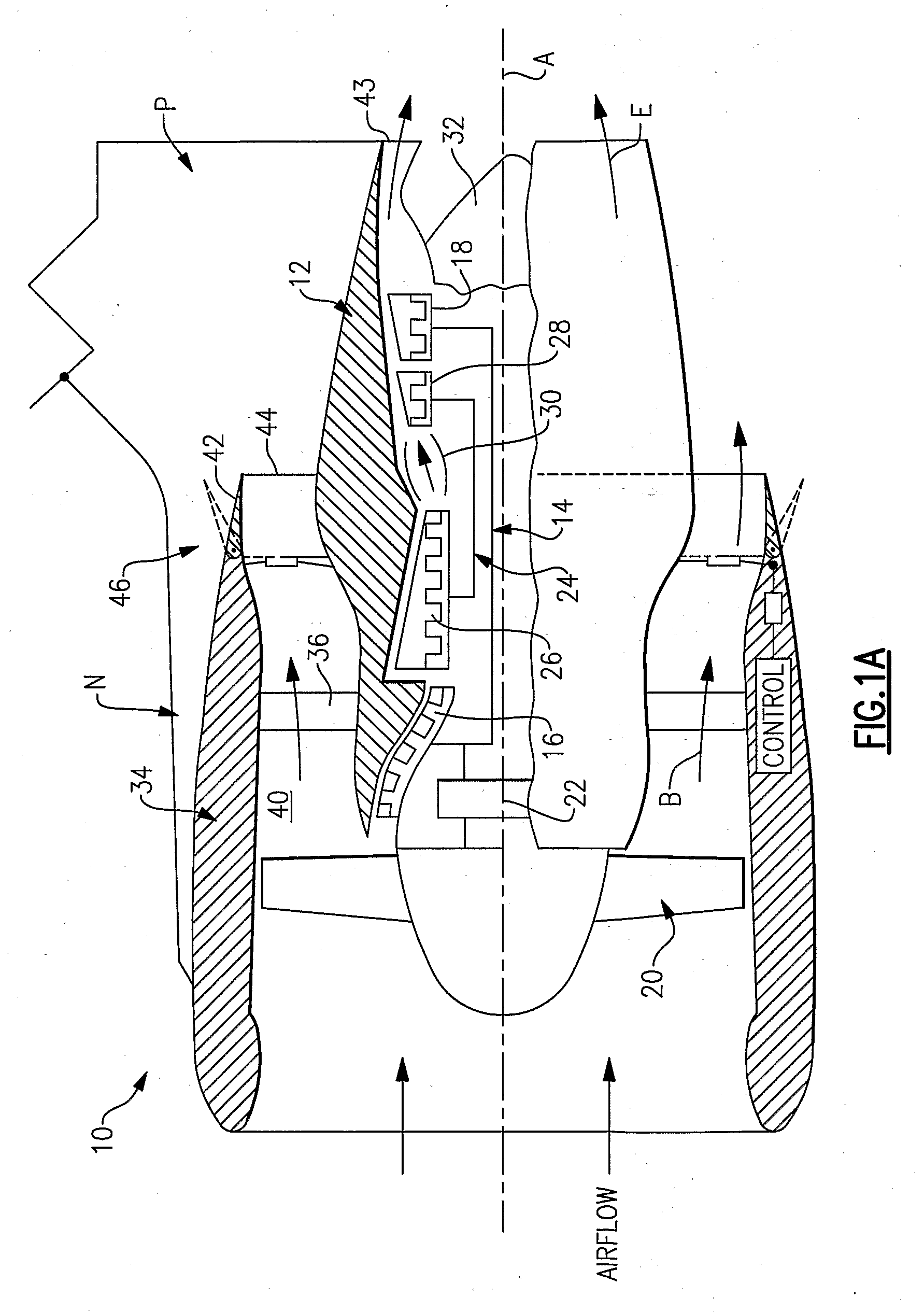 Fan variable area nozzle with cable actuator system