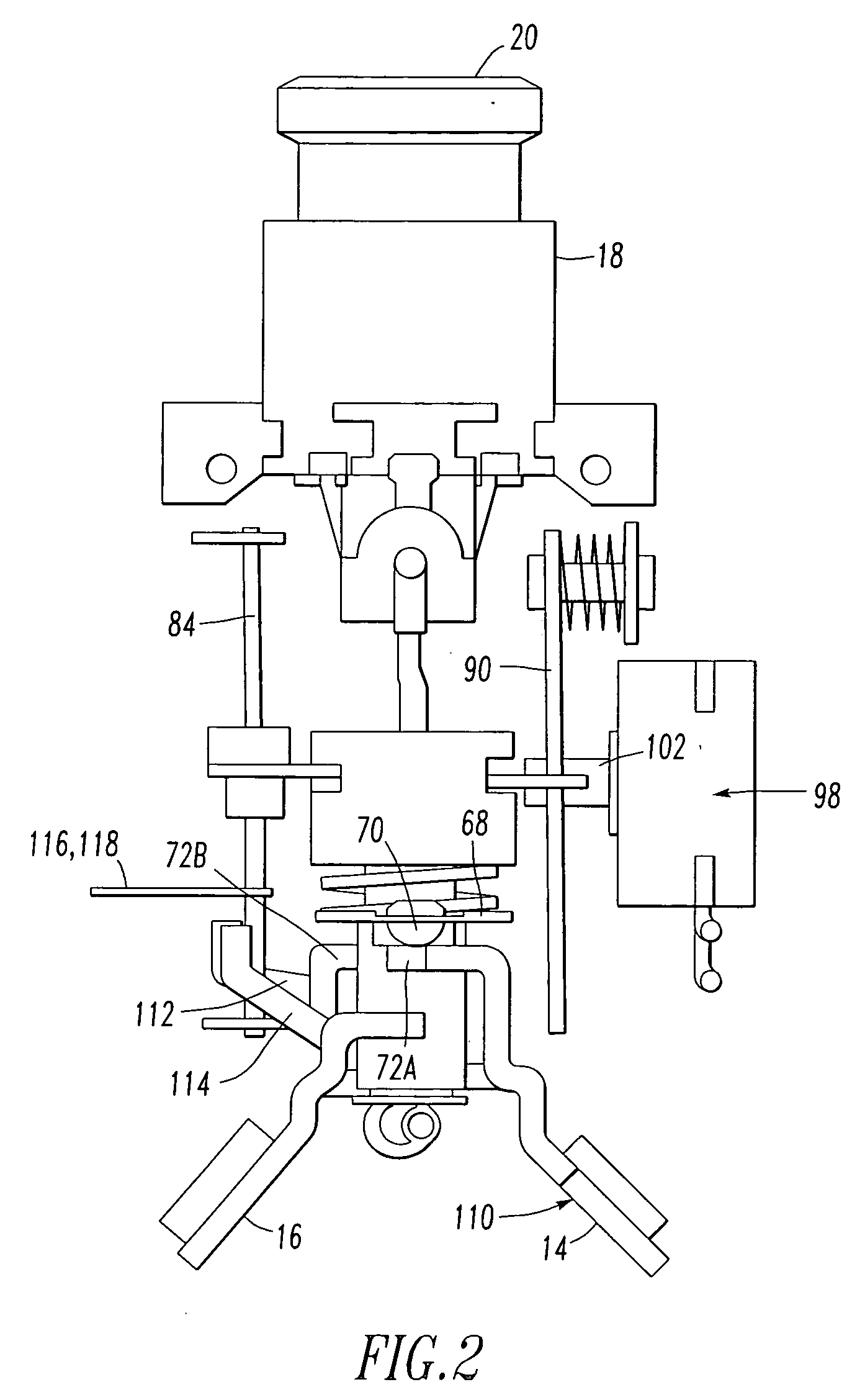 Electrical switching apparatus including a housing and a trip circuit forming a composite structure