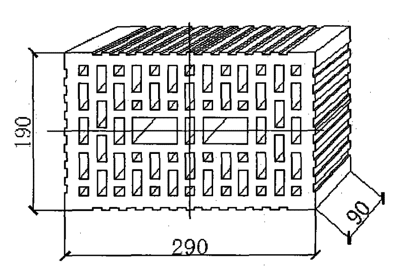 Sintered product of rejects and shale modular cellular bricks and preparing method thereof