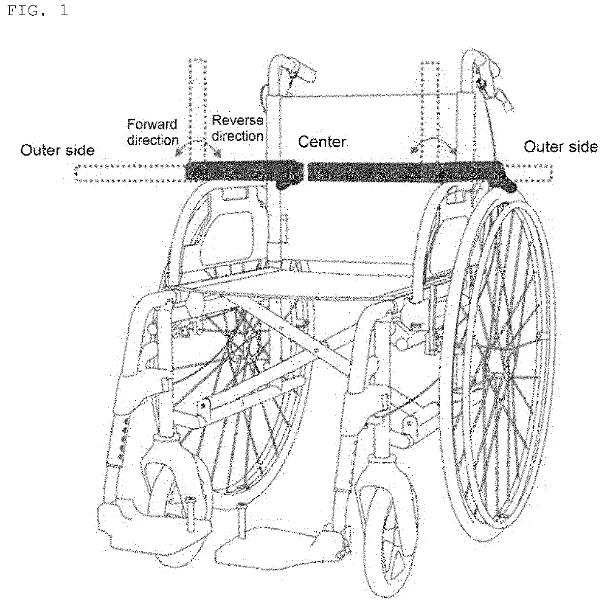 Fall prevention safety wheelchair brake device