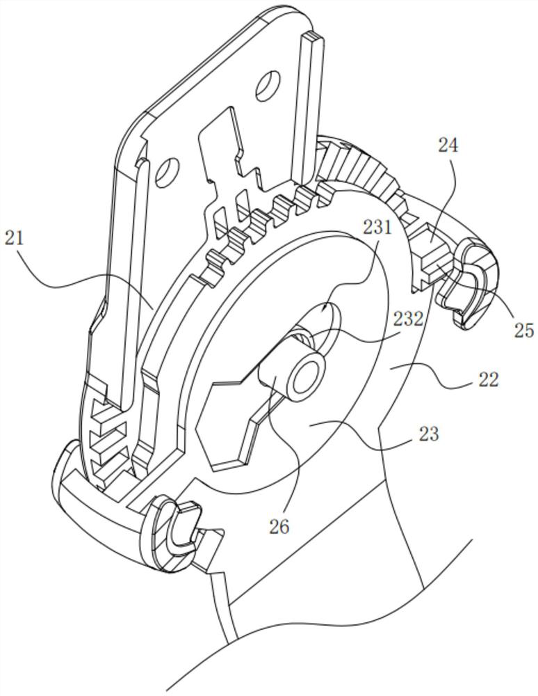 Knee fixing brace