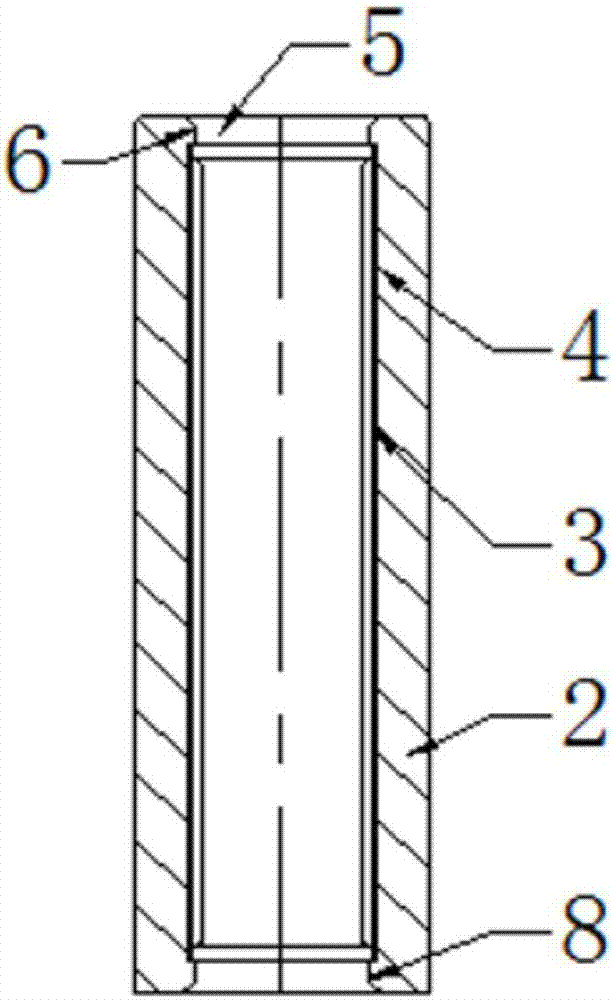 Straight-grid spring contact finger connector