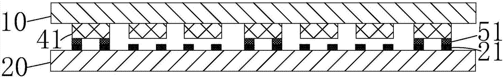 Manufacturing method for color micro-light-emitting diode array substrate