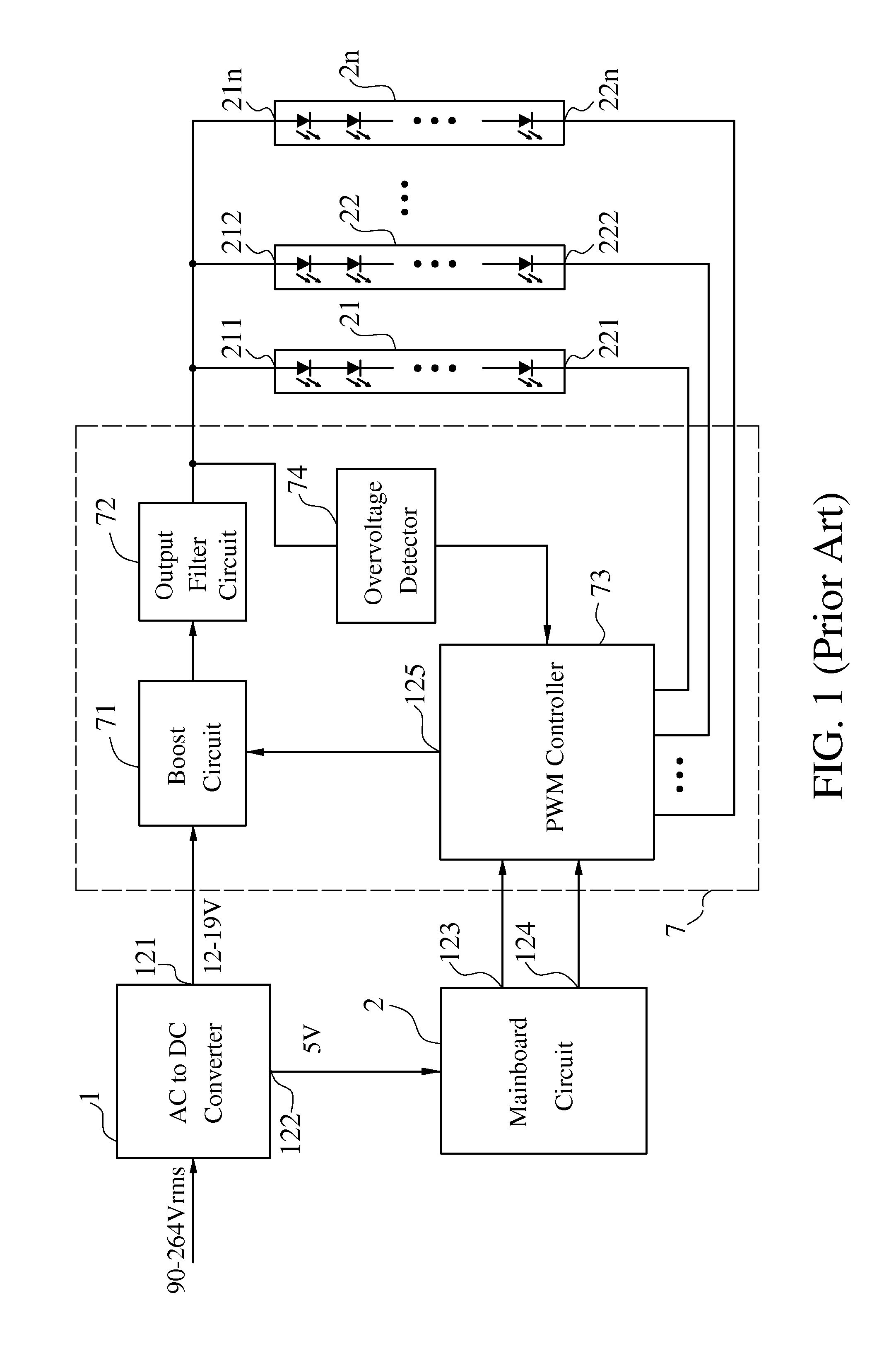 Driving circuit for LED lamp