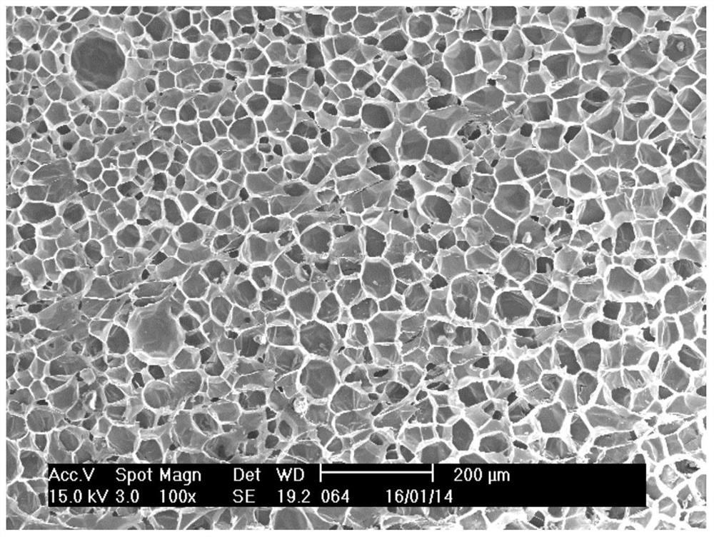 Flame-retardant antistatic polypropylene composition and expanded beads prepared therefrom