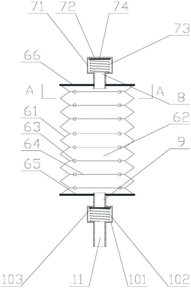 Vehicle-mounted air compression device based on vibration driving