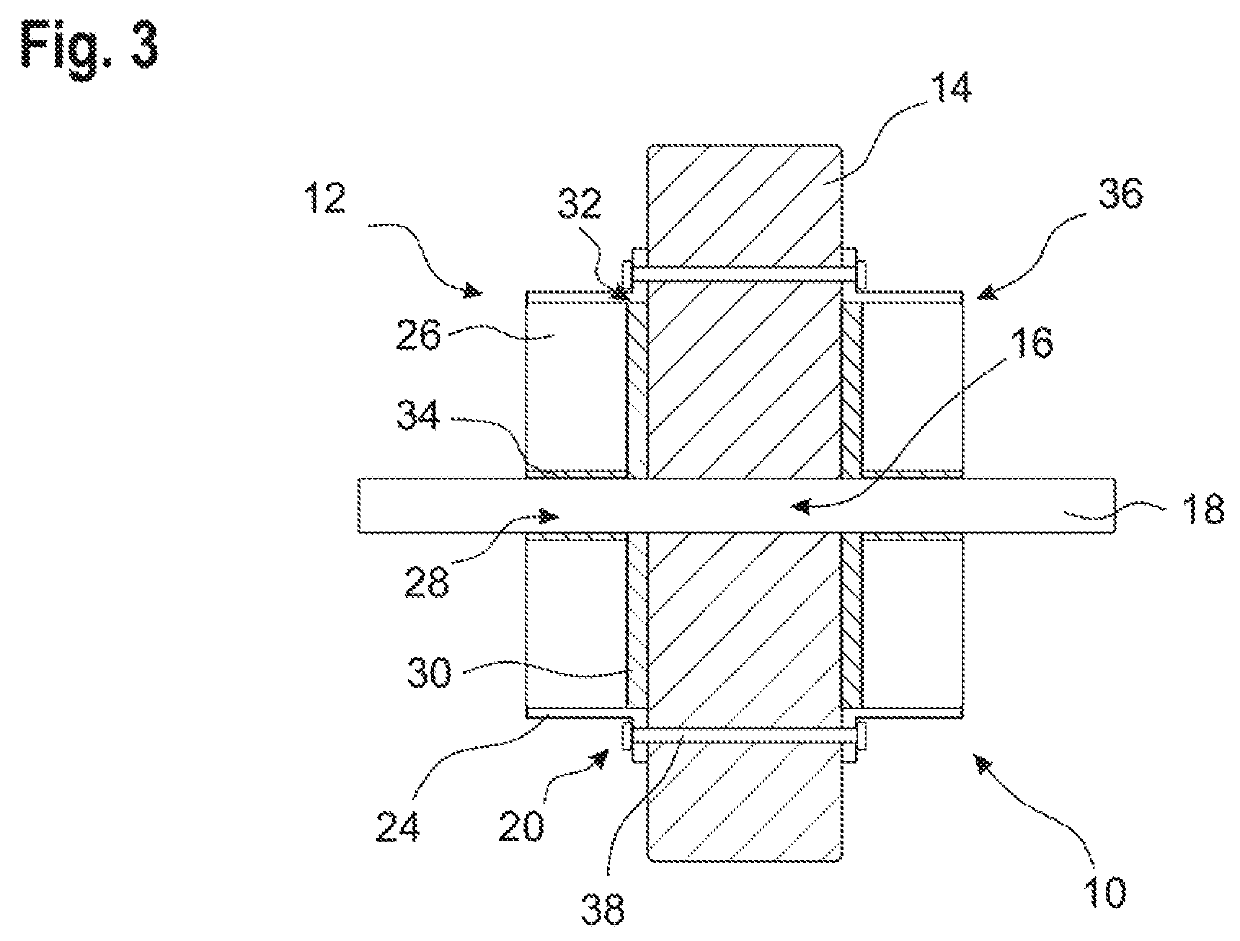 Fire protection device and fire protection assembly