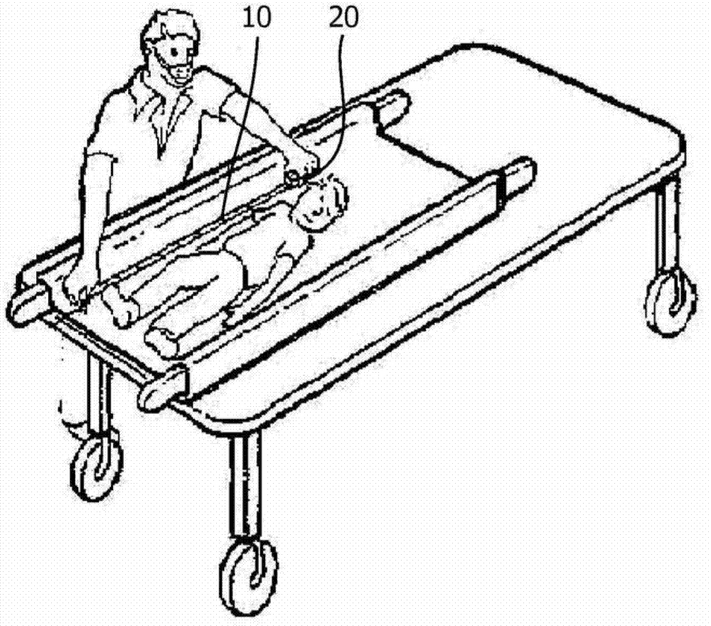 Emergency pediatric ECG lead set with integrated instructions