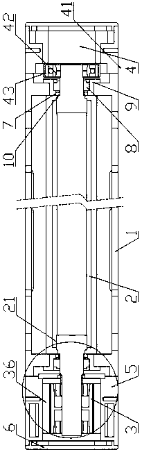 Coaxial servo drive device