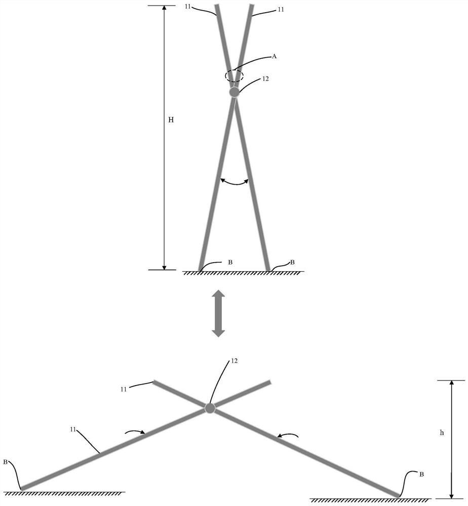 Lamp post mounting method and device