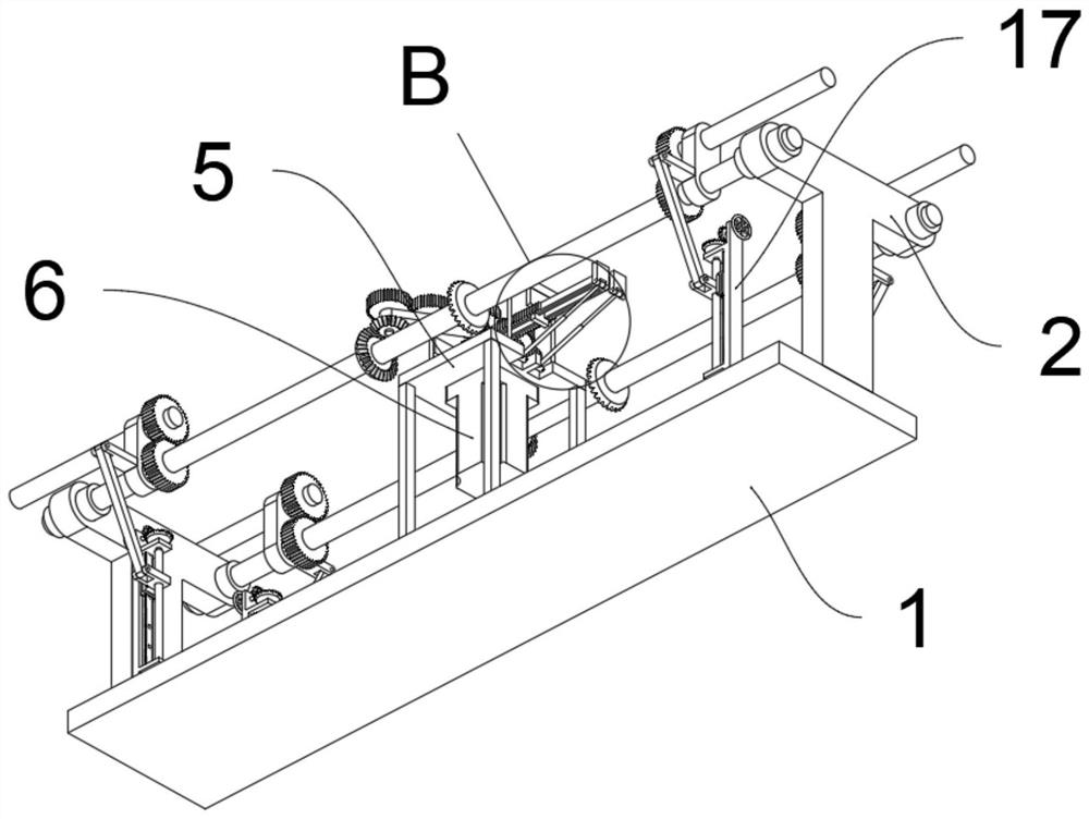 Non-transmission type automatic reversing structure based on machinery